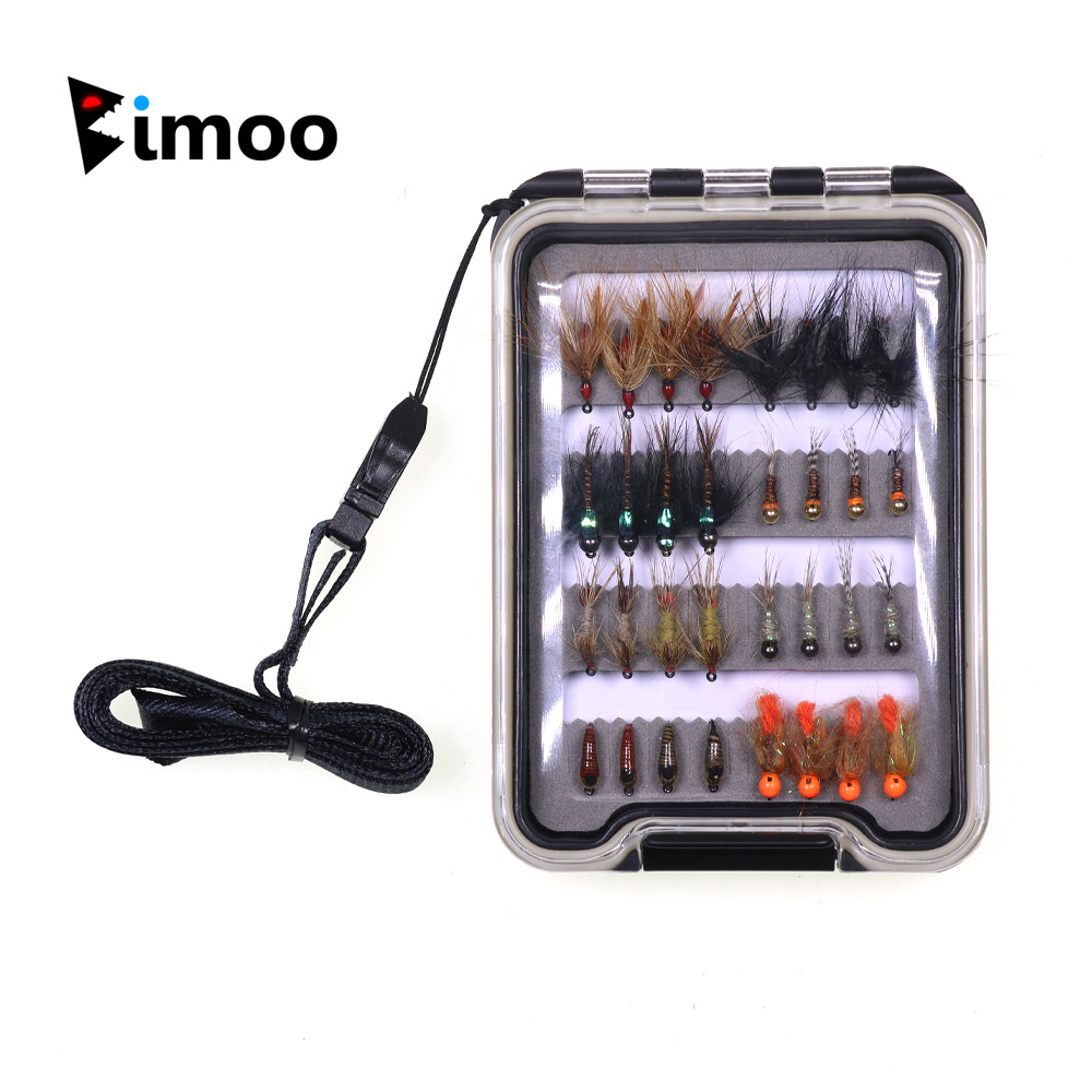 Fishing Hook Barbless - Kit de 32 Iscas de Ninfa