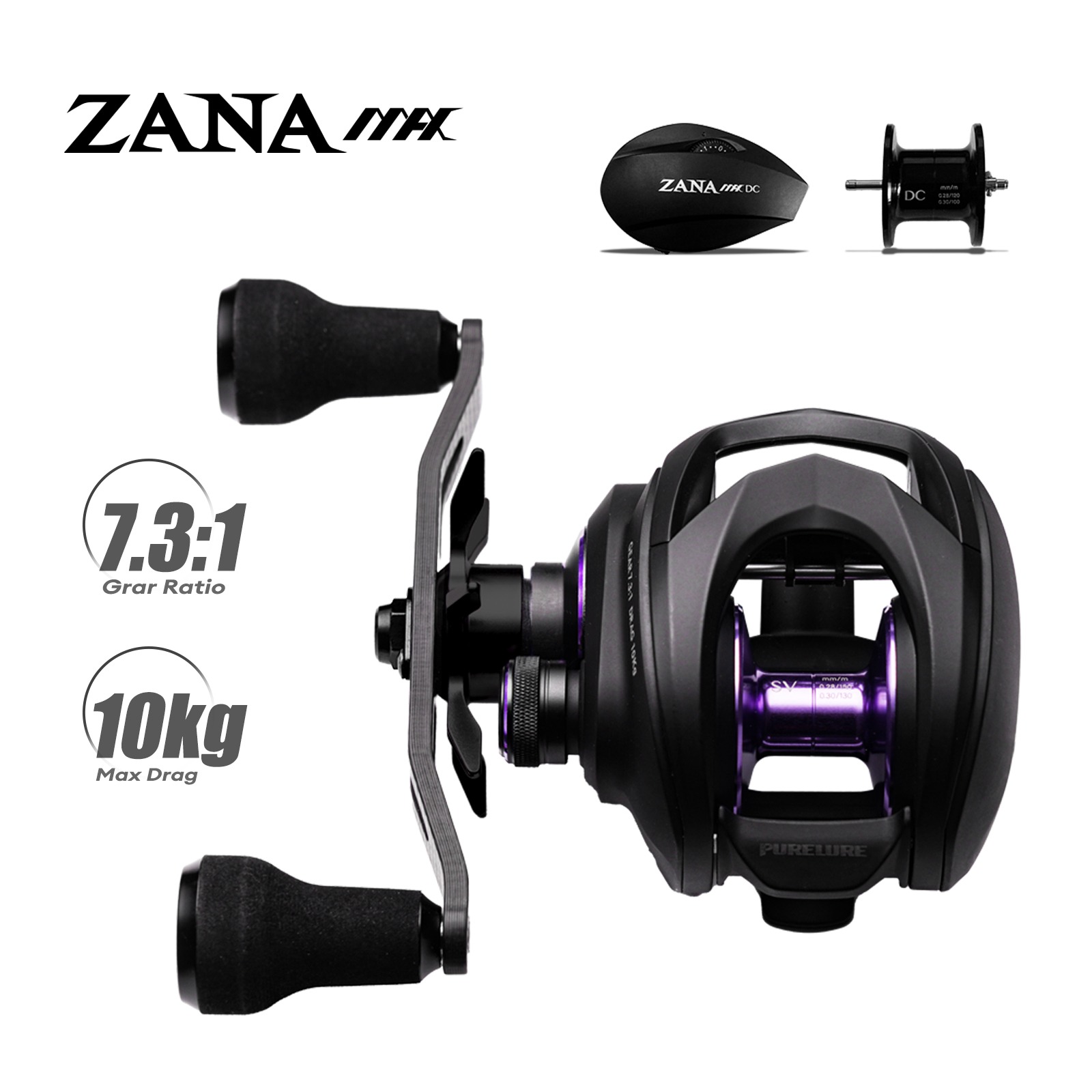 Kastking Reel Zephyr - Carretilha de Pesca PURELURE ZANA MAX