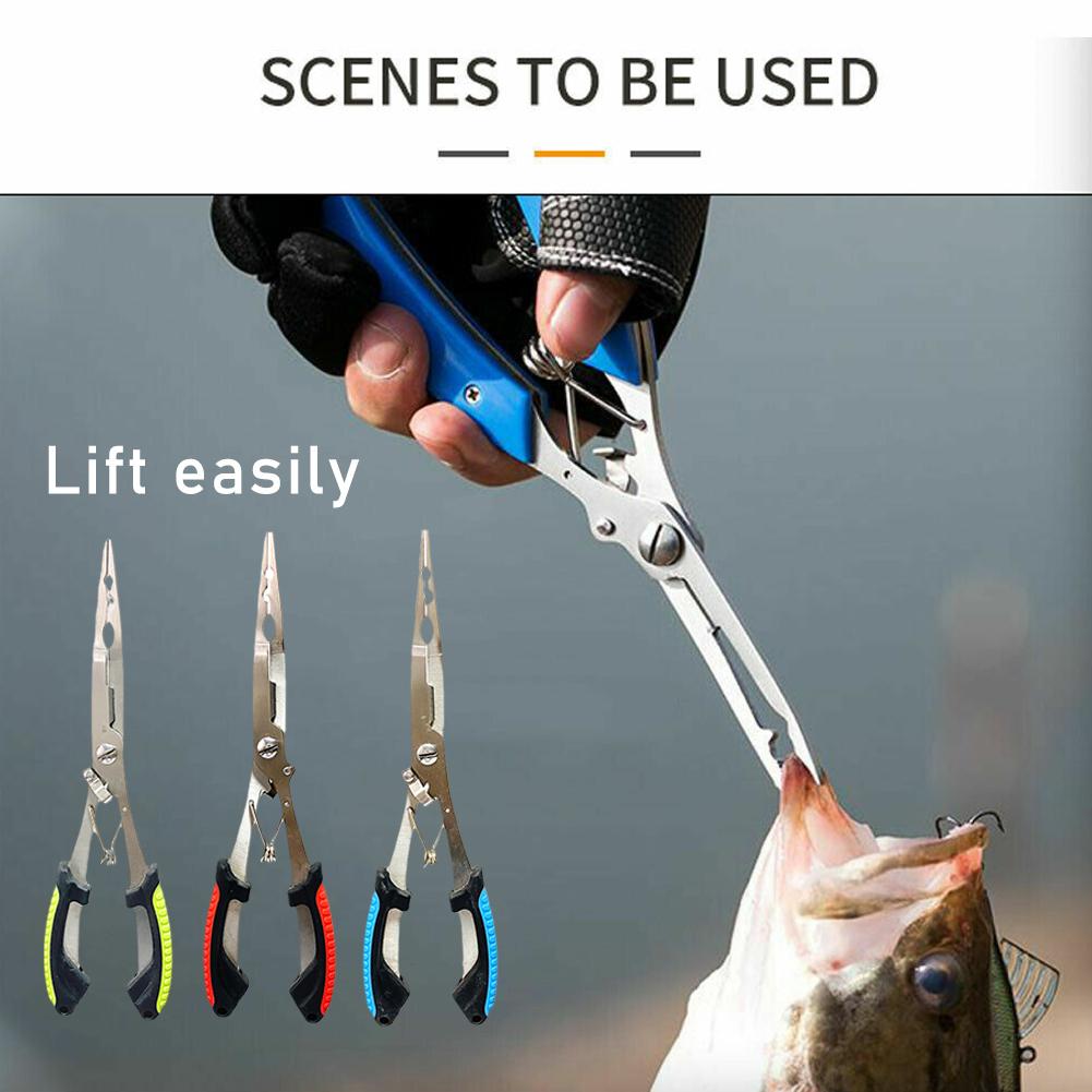 Fishing Hook Sharpener - Alicate de Pesca em Aço Inoxidável