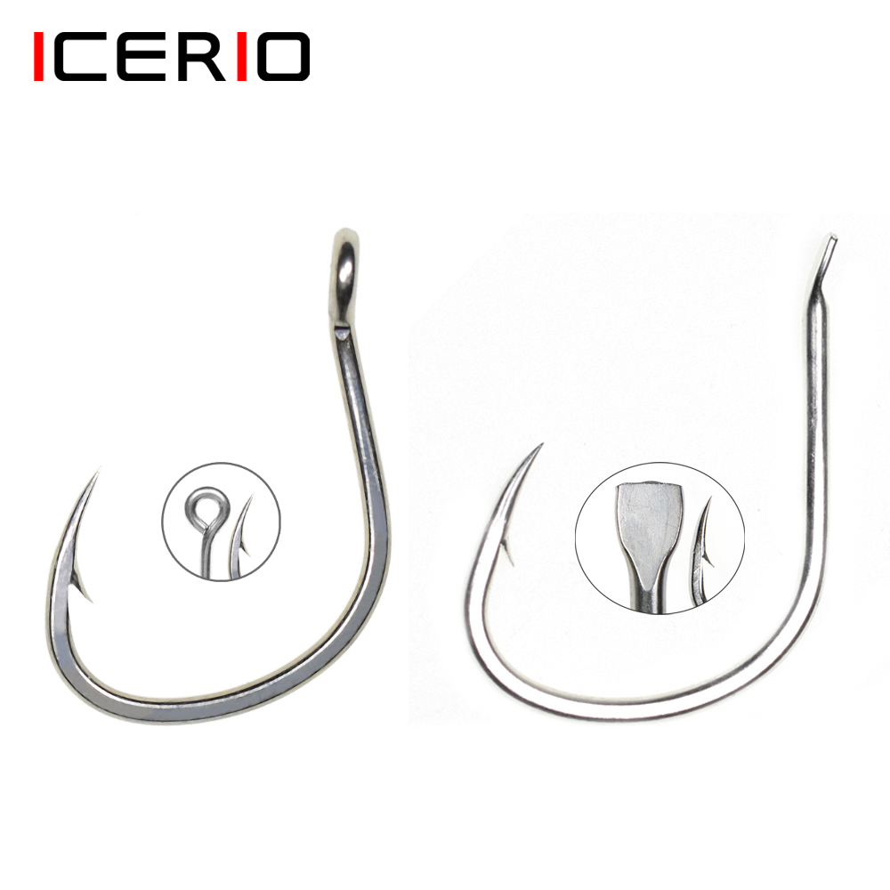 Fishing Hook Assortment - Icerio 10 pçs revestimento de estanho