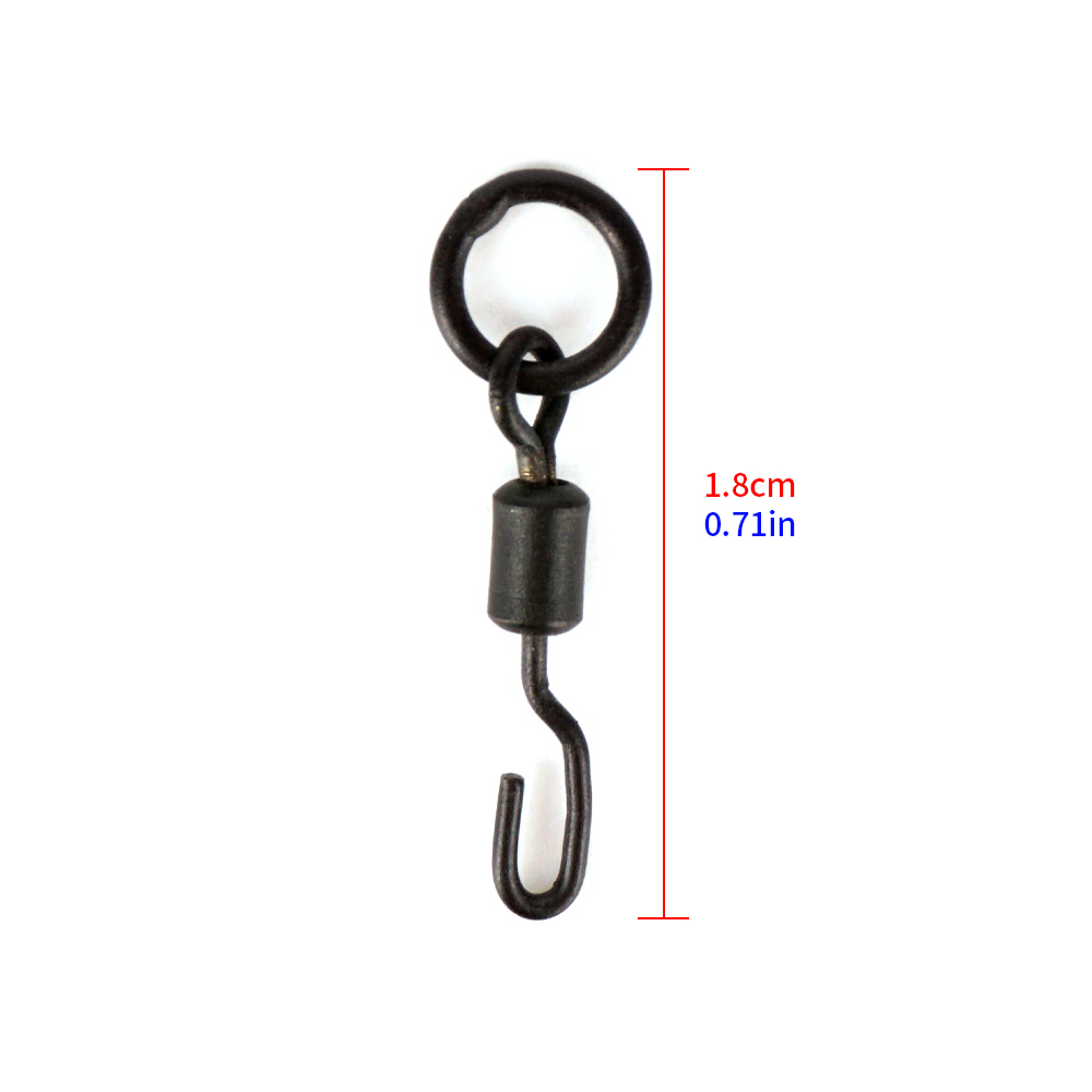 Hirisi 200 Peças Giradores de  - Fishing Hook Stainless Steel avaliação e preço