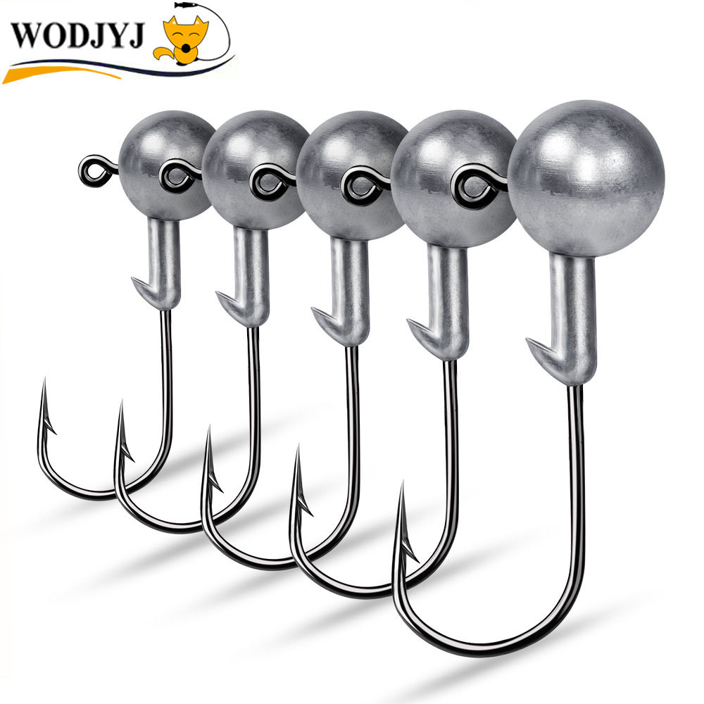 Anzol Jig Head de 1g, 2g, 3g,  - Fishing Hook Assortment avaliação e preço