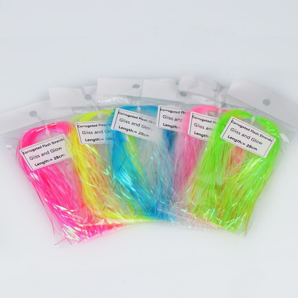 Corrugated Gliss Strands para  - Fishing Hook Jig avaliação e preço