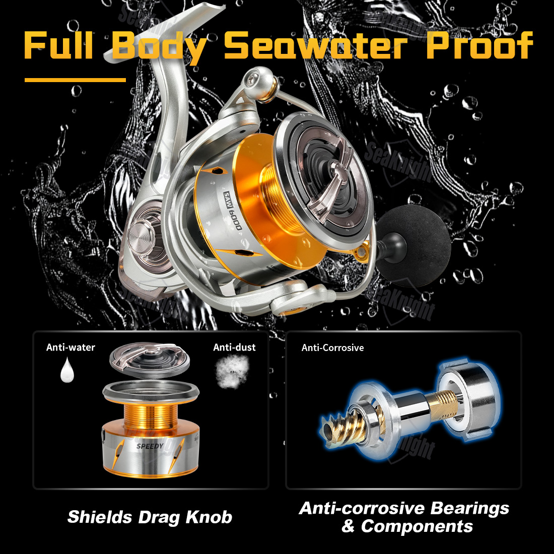 Carretilha de Pesca em Água Sa - Kastking Reel Zephyr avaliação e preço