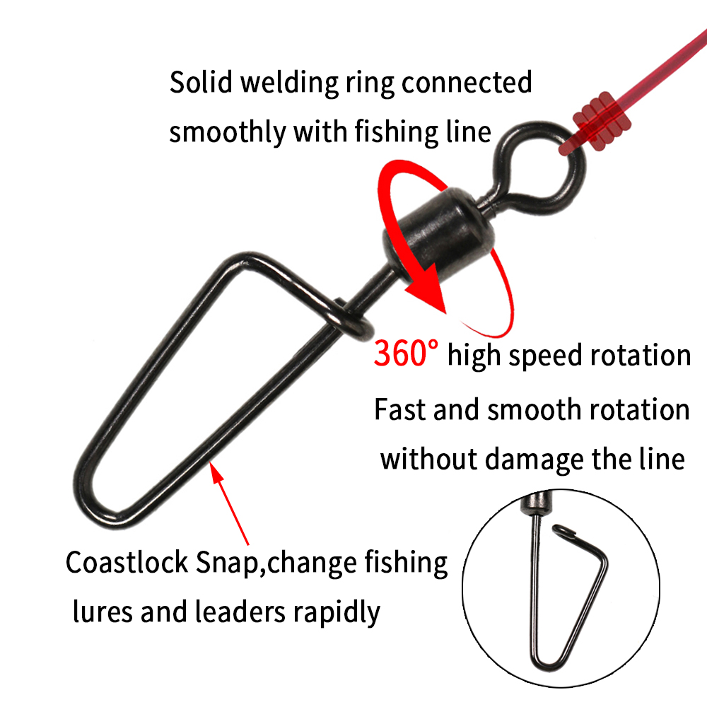 20 PEÇAS # Conector de Linha p - Fishing Hook Stainless Steel avaliação e preço
