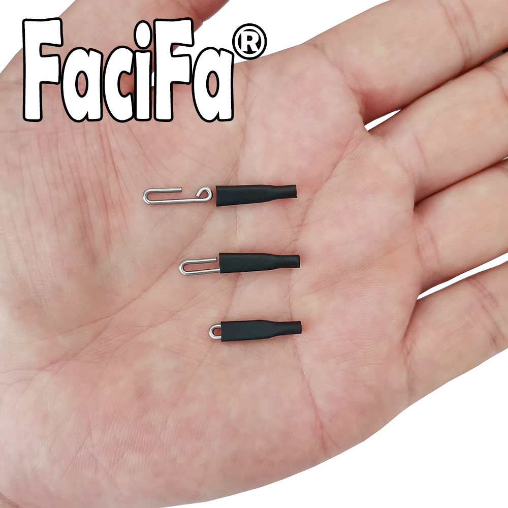 100 peças enganche rapido pres - Fishing Hook Stainless Steel avaliação e preço