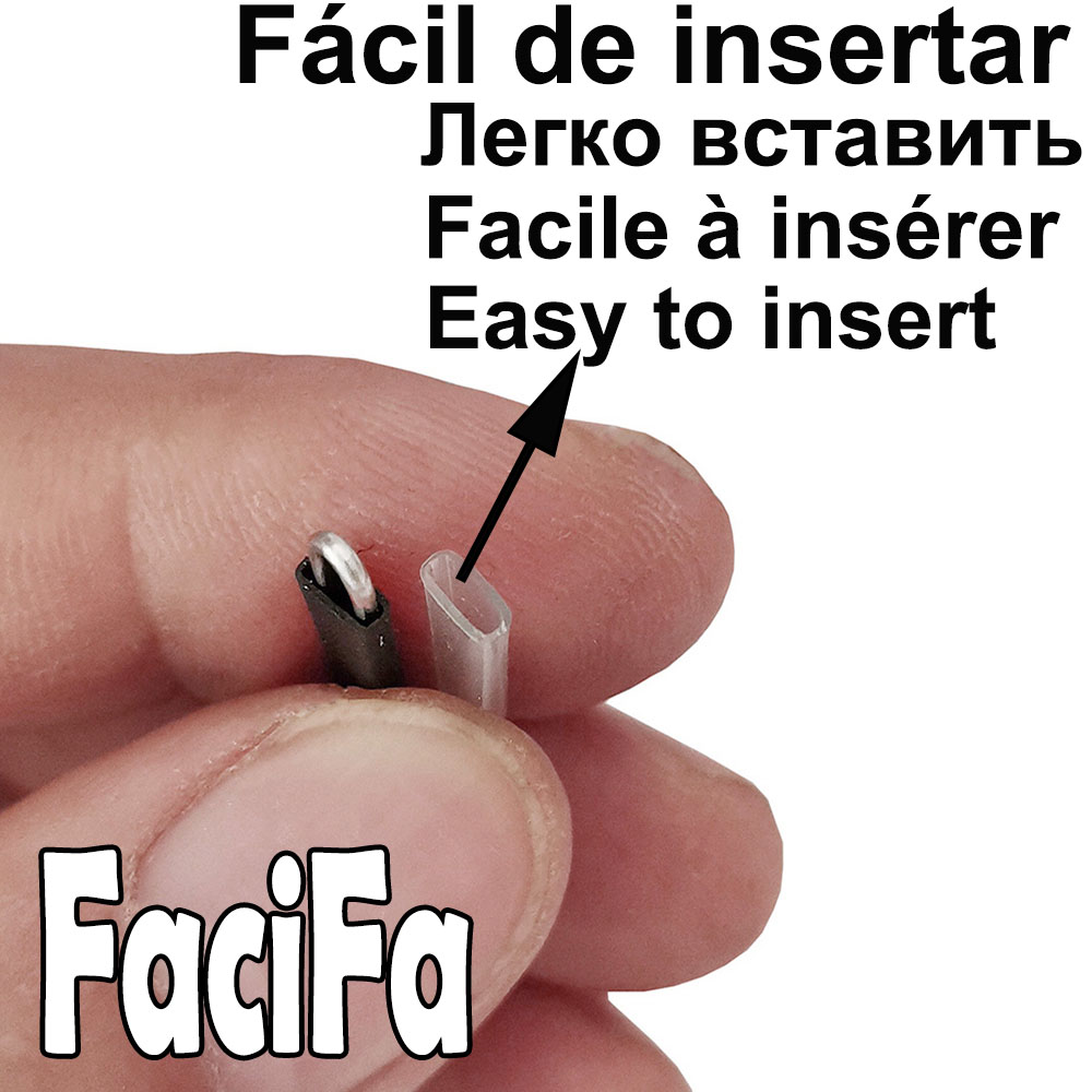 100 peças enganche rapido pres - Fishing Hook Stainless Steel avaliação e preço
