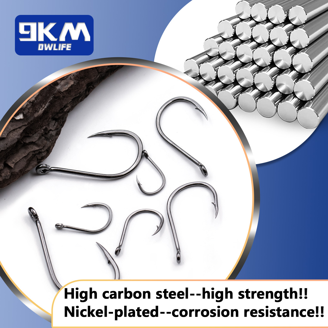 Ganchos de pesca iseama, 9km,  - Fishing Hook Assortment avaliação e preço
